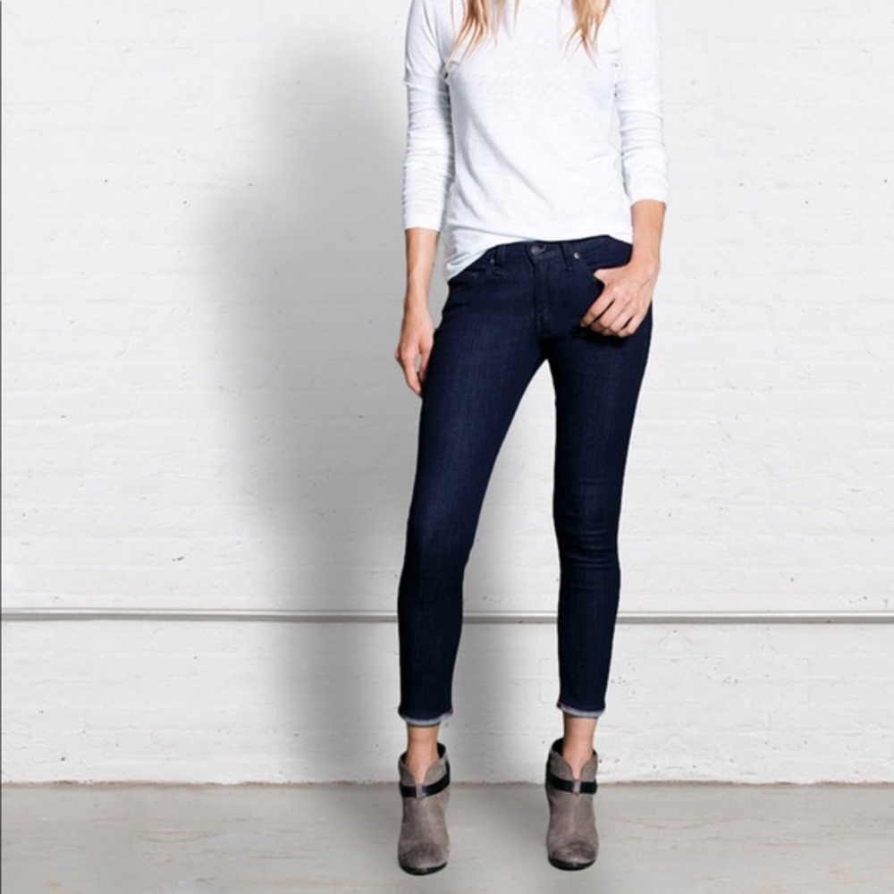 • Rag & Bone • Skinny Capri Jeans Era Wash 30